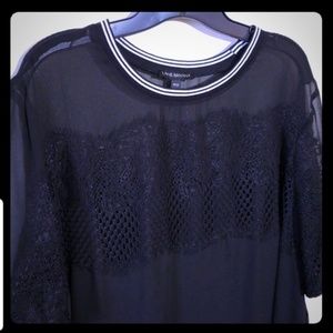 NWT-Lane Bryant Sheer Top